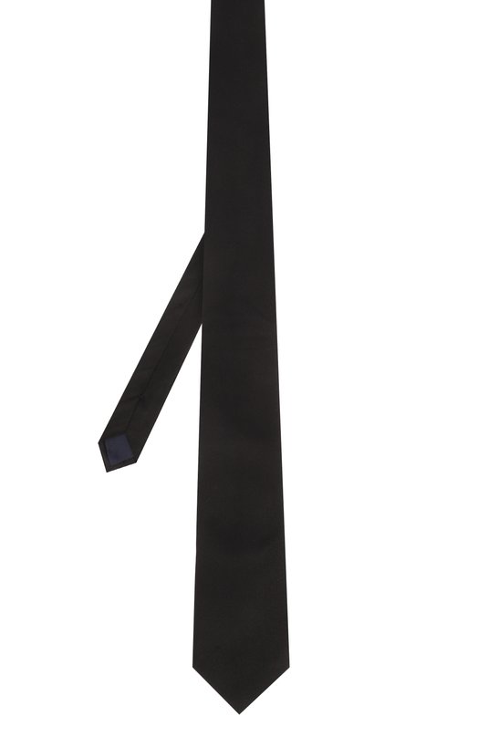 Шелковый галстук Corneliani 25U906-2520480 Чёрный  25U906-2520480 Фото 3