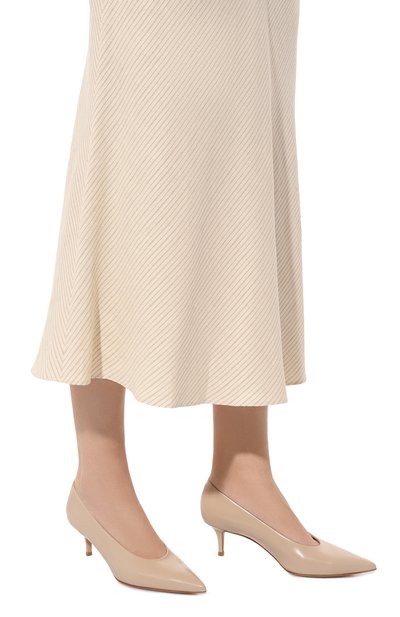 Кожаные туфли robbie 55 GIANVITO ROSSI, арт. G22273.55RIC.T0KM0US, фото 3