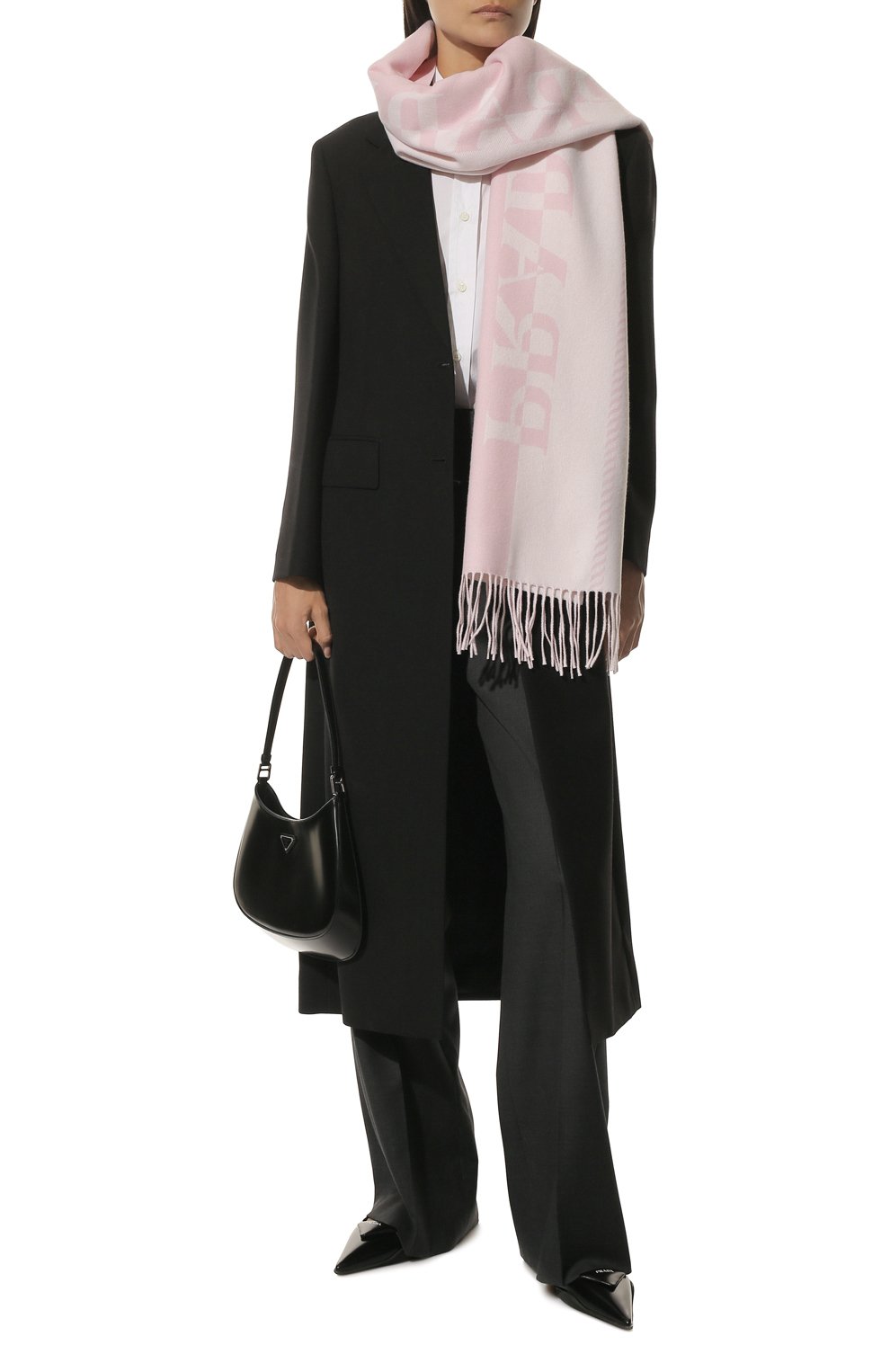 Шерстяной шарф PRADA, арт. 2FS038-2FK3-F0PFG, фото 3