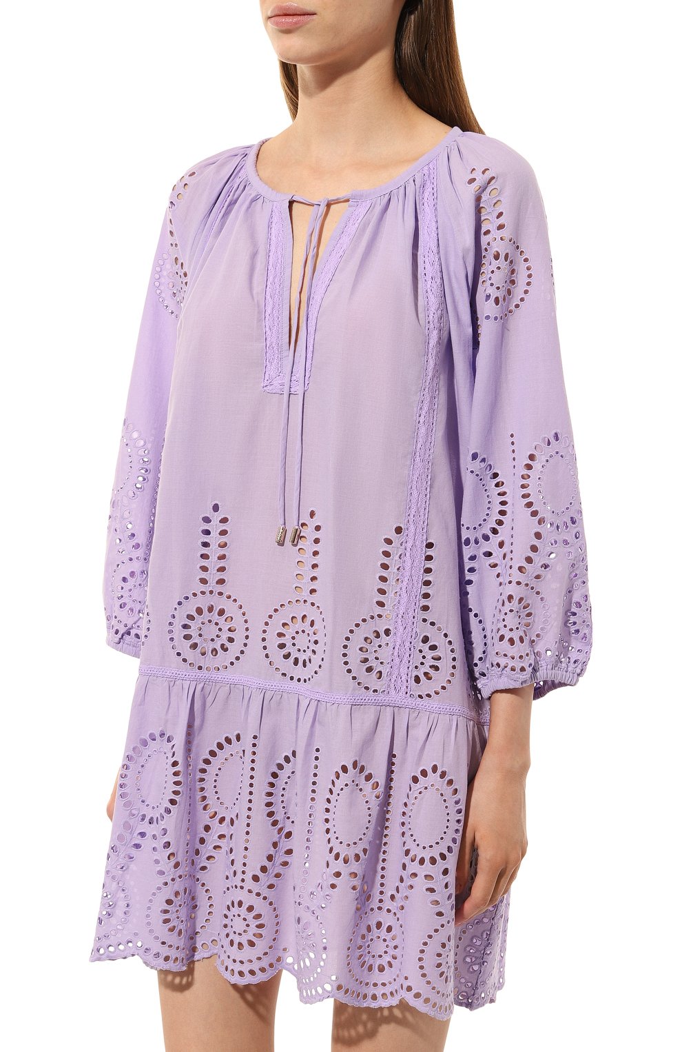 Хлопковое платье MELISSA ODABASH, арт. ASHLEY SS 24., фото 3