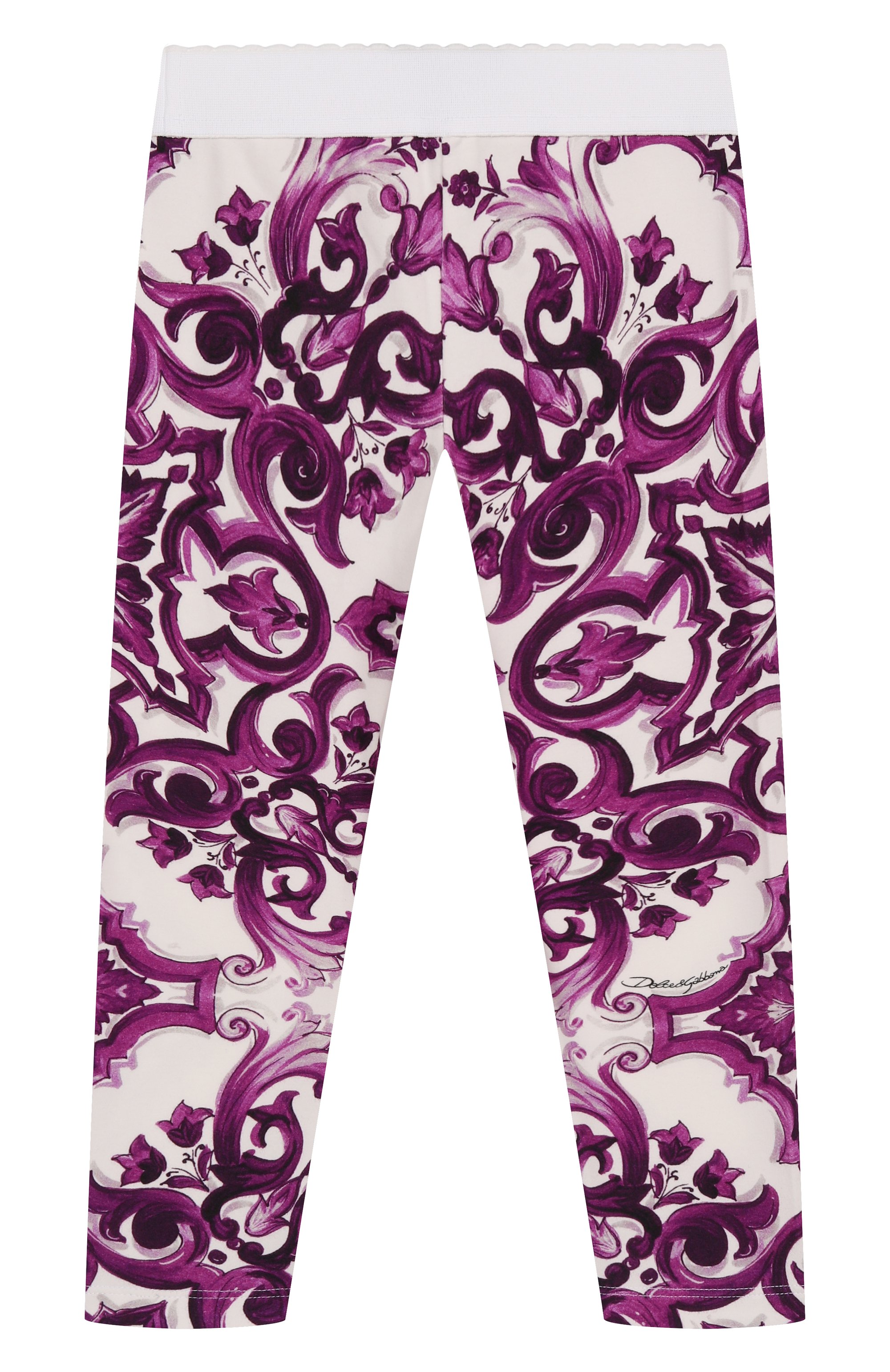 Хлопковые легинсы DOLCE & GABBANA, арт. L5JP5B/HPGF4/2-6, фото 2