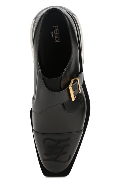 Кожаные монки FENDI, арт. 7L1273 A8PS, фото 5