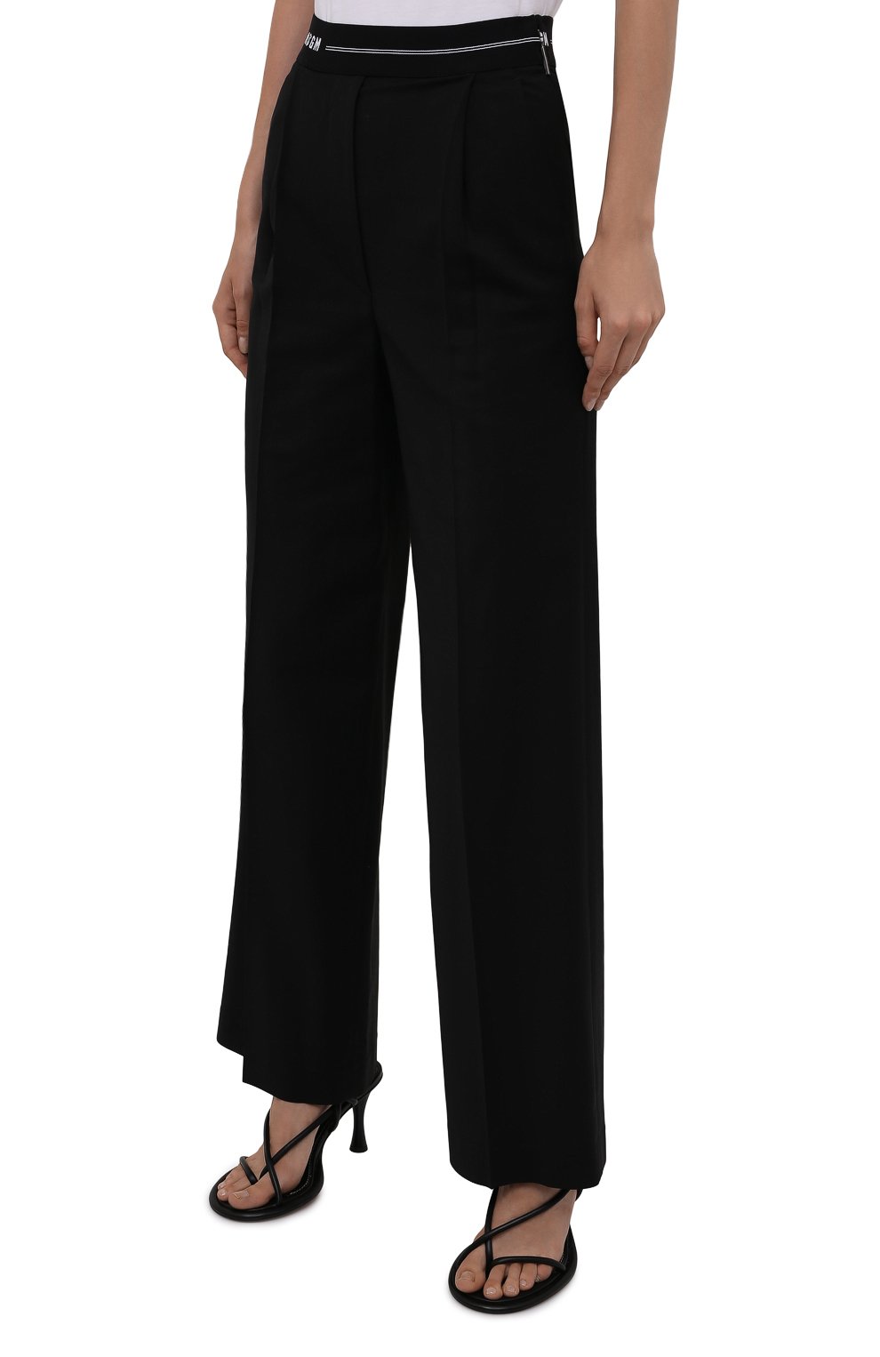 Брюки из вискозы и шерсти MSGM, арт. 3141MDP14 217605, фото 3