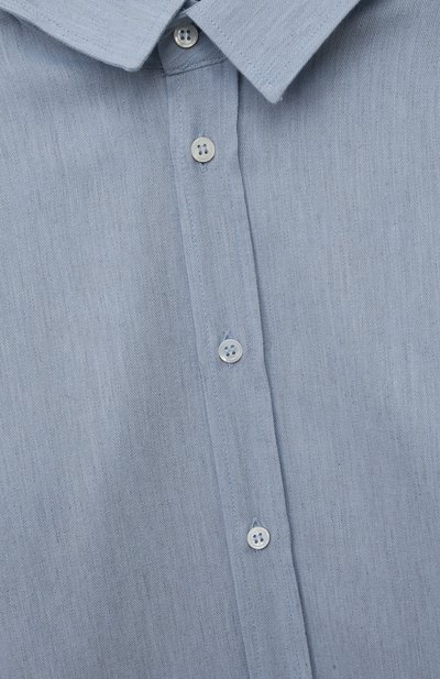 Хлопковая рубашка DAL LAGO голубого цвета по цене 11300 руб., арт. DL08/9312/13-16, фото 3 Хлопковая рубашка DAL LAGO, арт. DL08/9312/13-16, фото 3