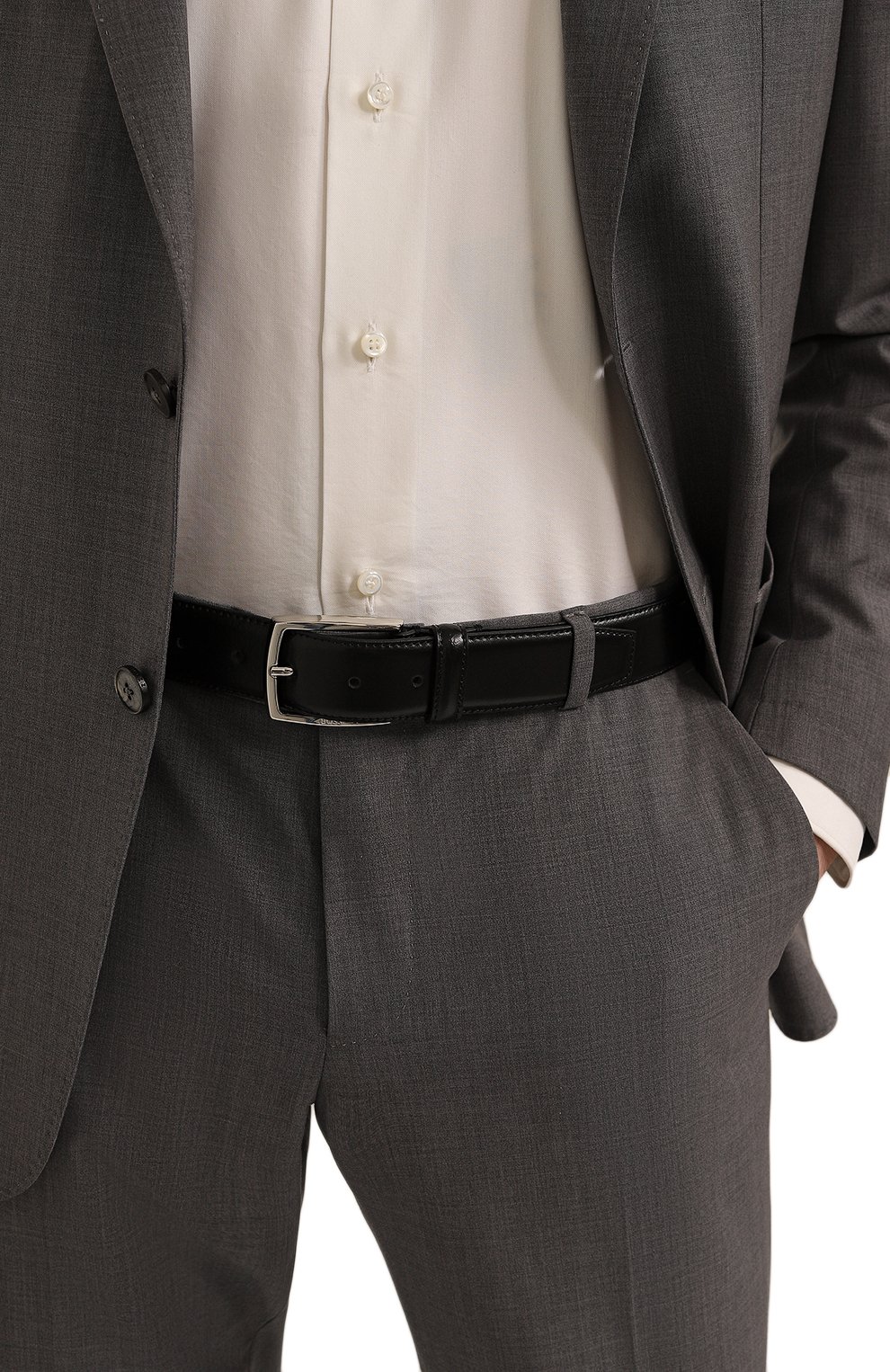 Кожаный ремень BOSS, арт. 50471174, фото 2