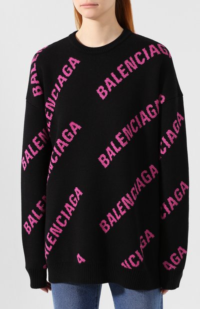Пуловер из смеси хлопка и шерсти BALENCIAGA, арт. 576320/T3153, фото 3