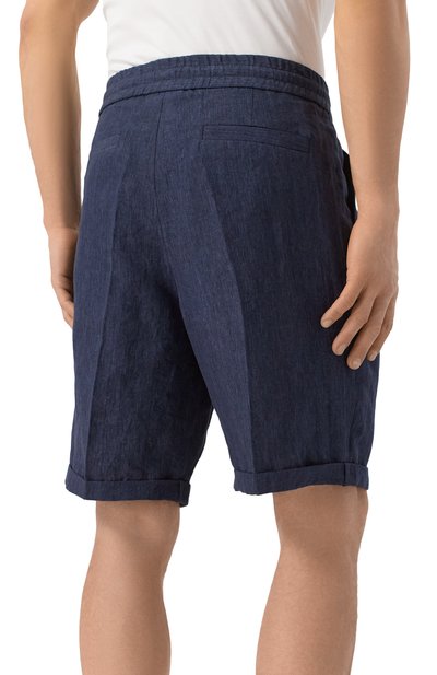 Льняные шорты BRUNELLO CUCINELLI, арт. MH248U0020, фото 4