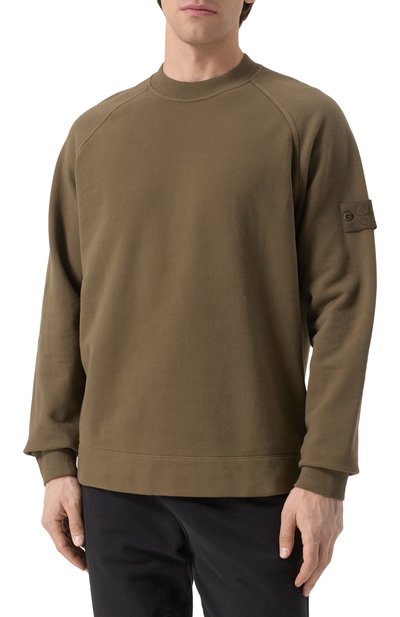 Хлопковый свитшот STONE ISLAND, арт. 8115629F7, фото 3