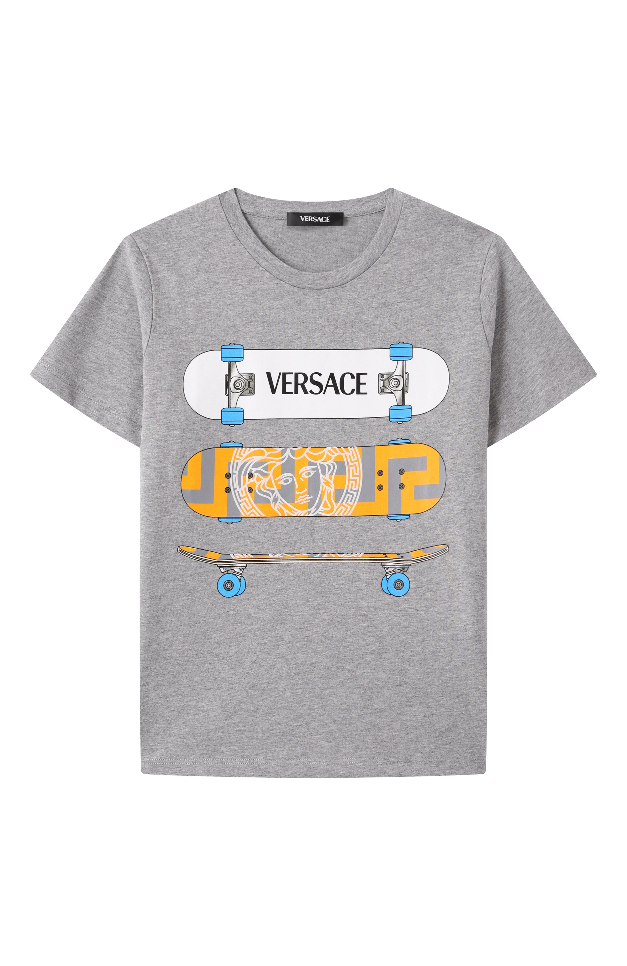 Хлопковая футболка VERSACE, арт. 1018293/1A13086, фото 1