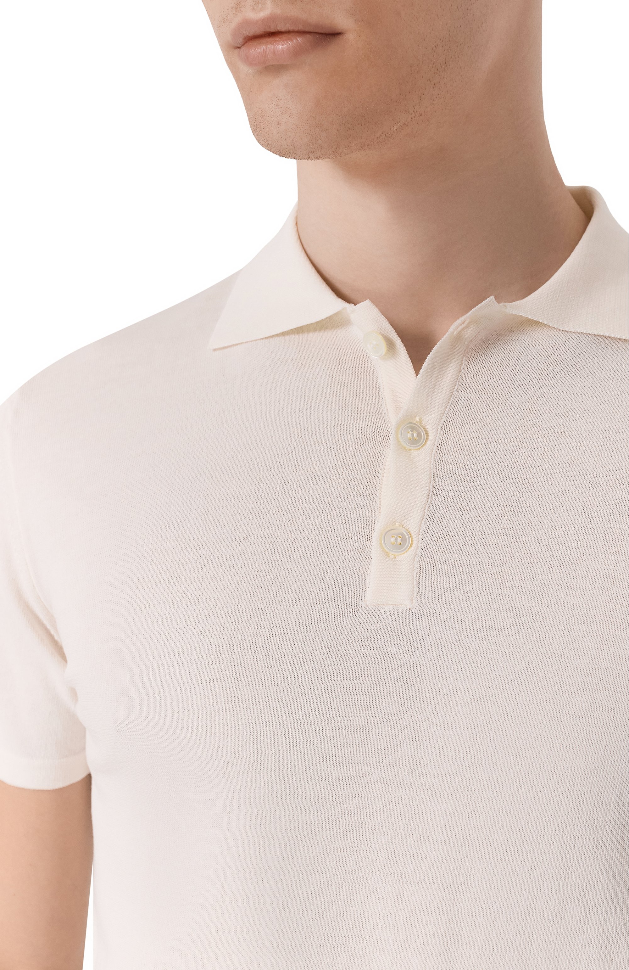 Хлопковое поло DANIELE FIESOLI, арт. DF0305, фото 5