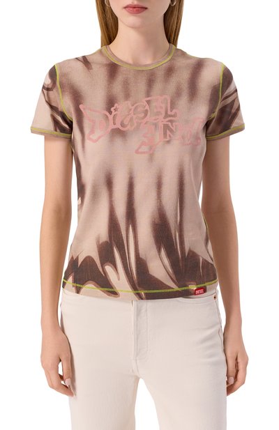 Хлопковая футболка t-grafi DIESEL, арт. A21771/0EPCP, фото 3