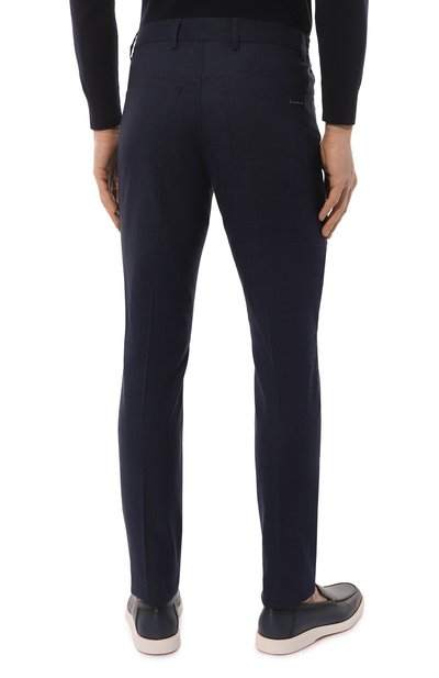 Брюки из шерсти и льна STEFANO RICCI, арт. M1T2400320/T016HC, фото 4