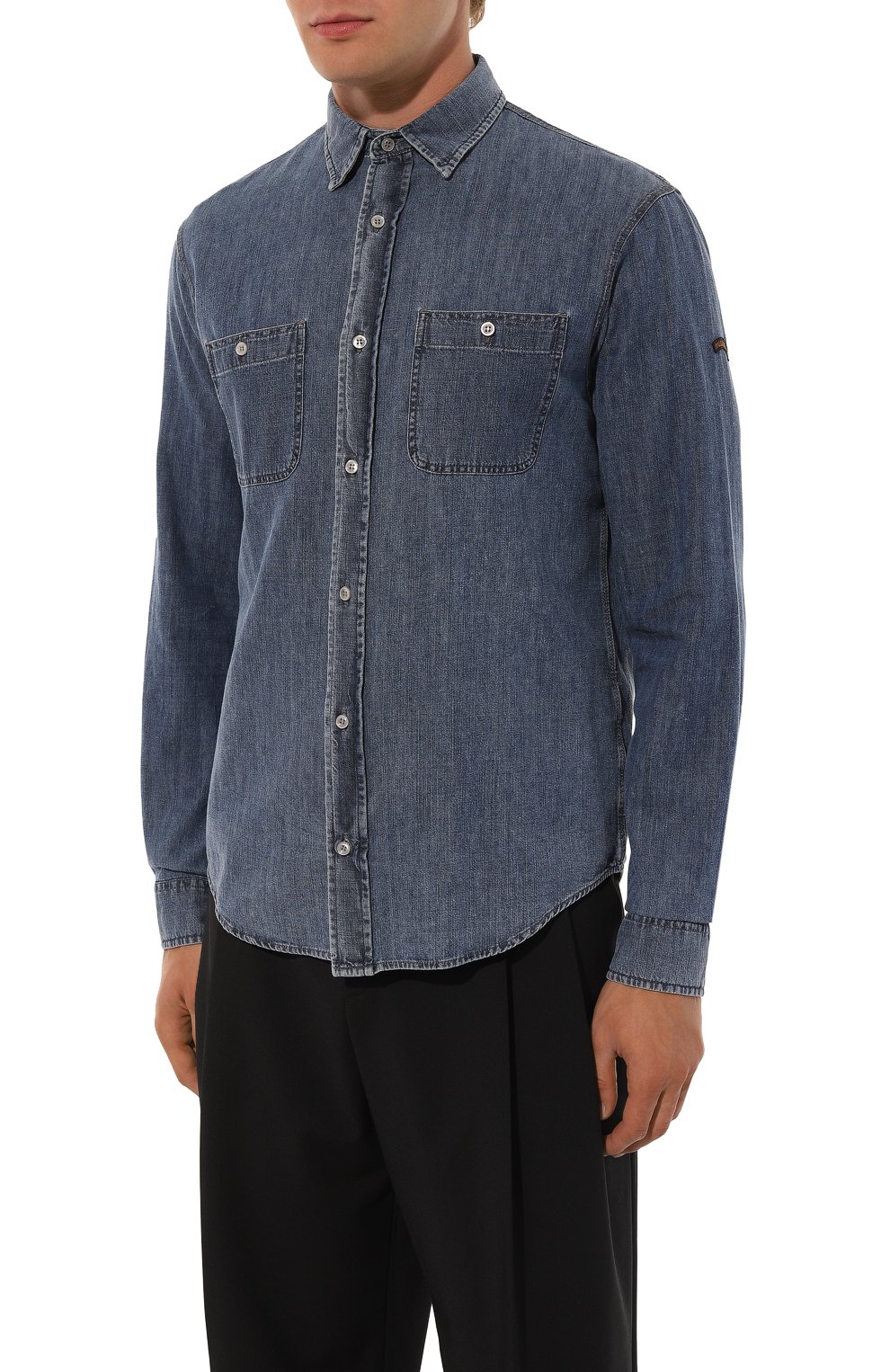 Джинсовая рубашка PAUL&SHARK, арт. 14313187, фото 3