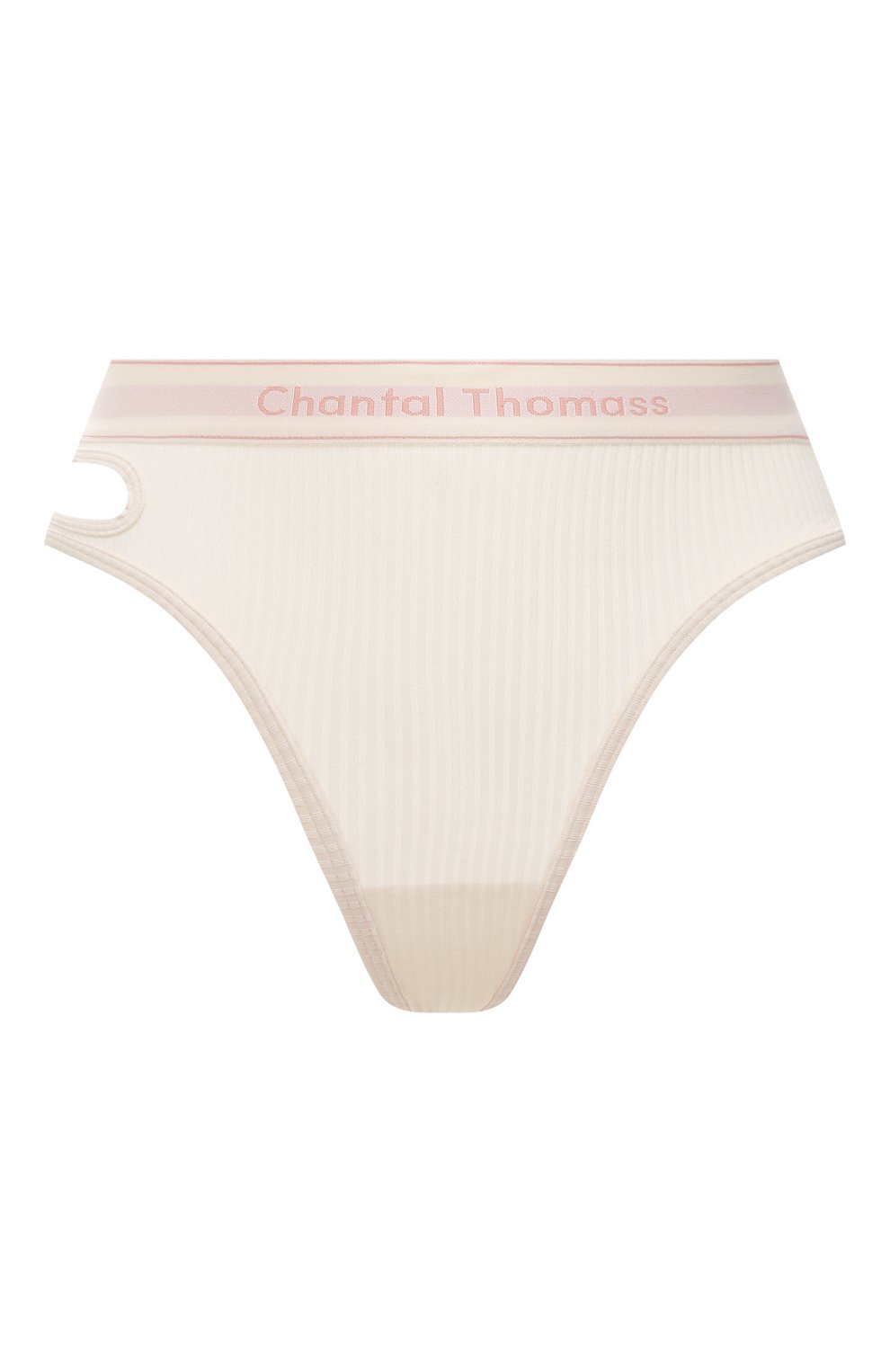 Трусы-стринги CHANTAL THOMASS кремового цвета по цене 5230 руб., арт. T05C80, фото 1 Трусы-стринги CHANTAL THOMASS, арт. T05C80, фото 1