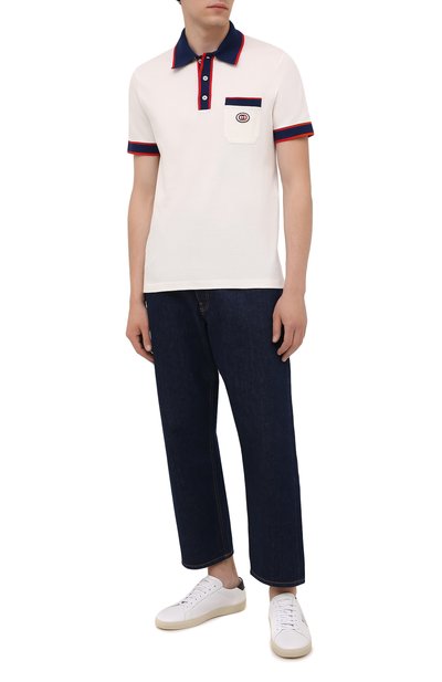 Хлопковое поло GUCCI, арт. 653380/XJDF8, фото 2