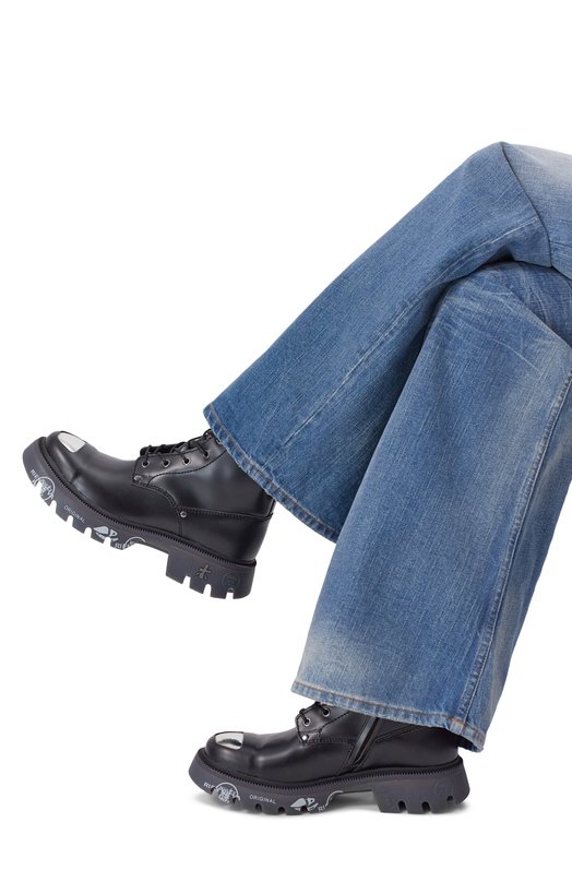 Комбинированные ботинки Brixton Premiata BRIXT0ND/VAR 461 Чёрный  BRIXT0ND/VAR 461 Фото 2