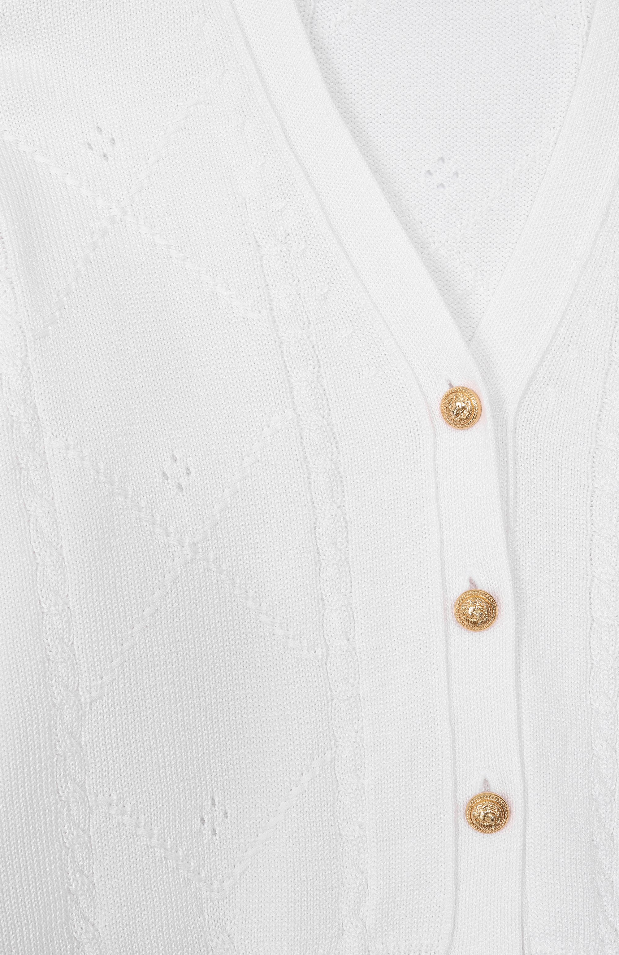 Хлопковый кардиган BALMAIN, арт. BY9A10, фото 3