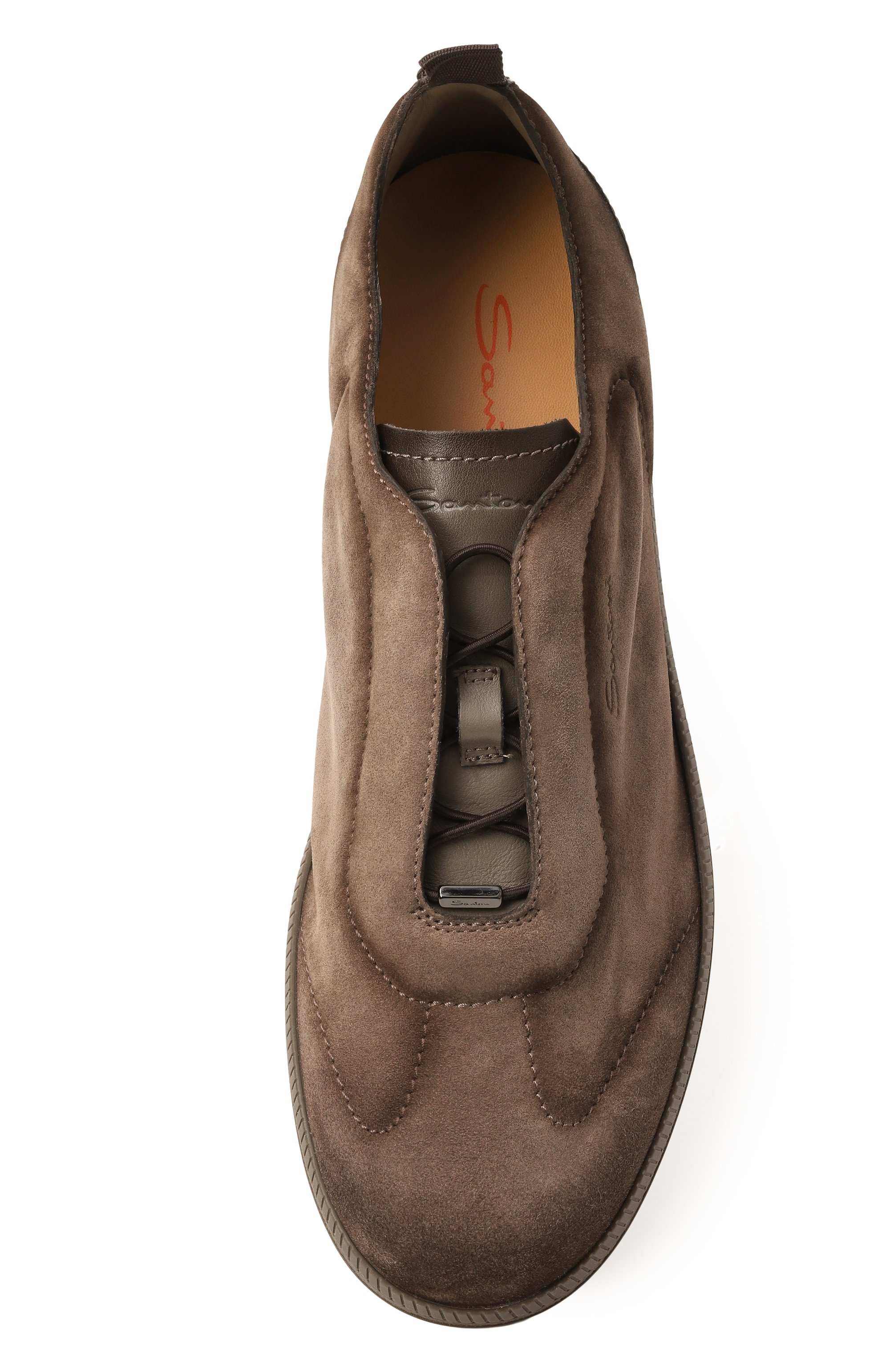 Замшевые кеды dbs-olympic SANTONI, арт. MBPG22109CPATEDS, фото 6