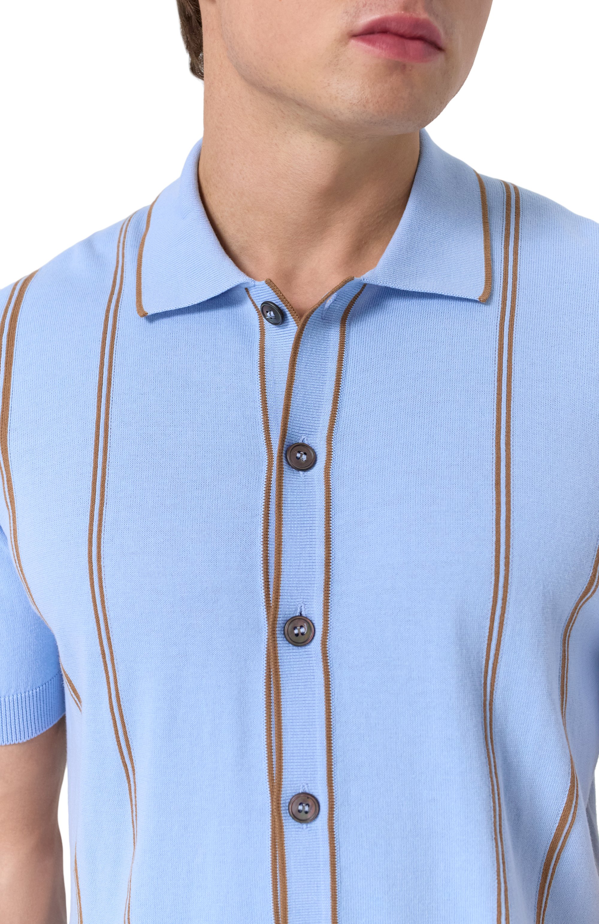 Хлопковая рубашка GRAN SASSO, арт. 59135/18041, фото 5