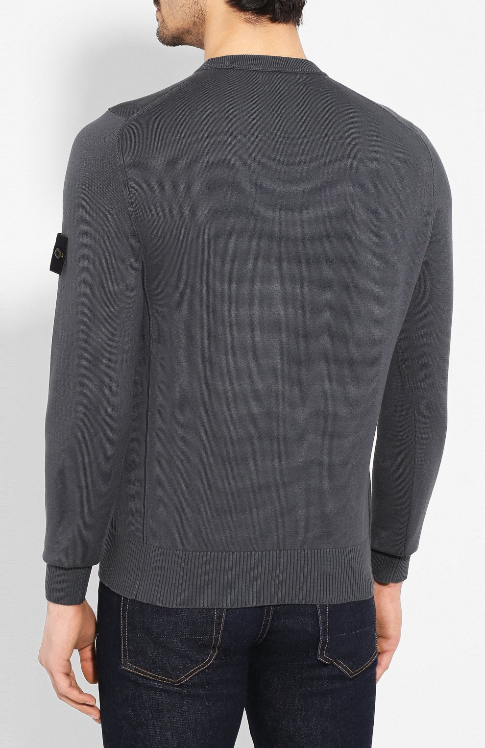 Хлопковый джемпер STONE ISLAND, арт. 7215510B2, фото 4