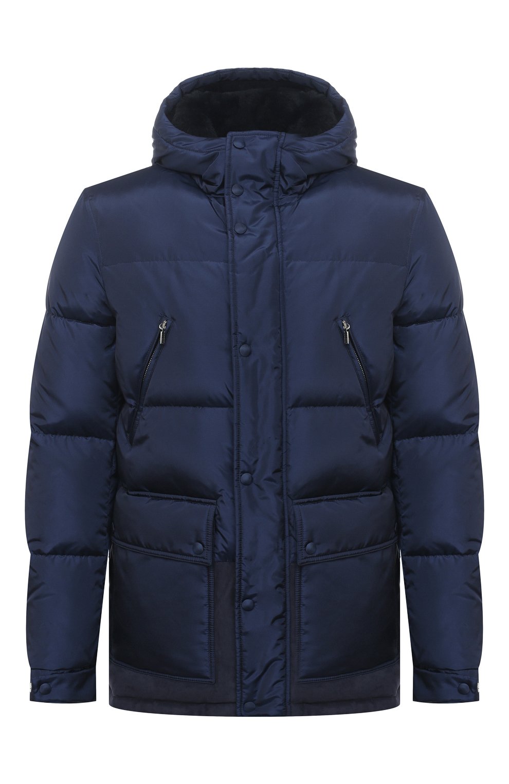 Пуховик с отделкой из овчины ZILLI SPORT, арт. MAU-ZS007-00000/0001, фото 1