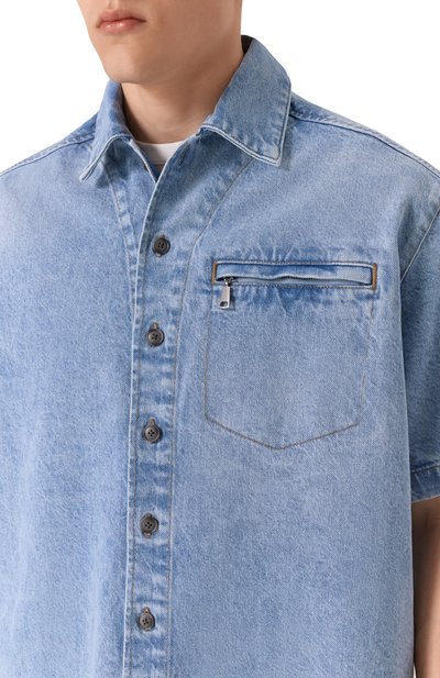 Джинсовая рубашка BOSS ORANGE, арт. 50538203, фото 5