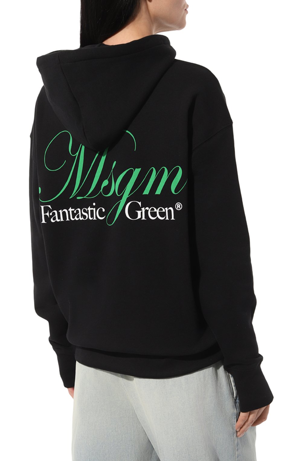 Хлопковое худи MSGM, арт. 3546MM06/237581, фото 4