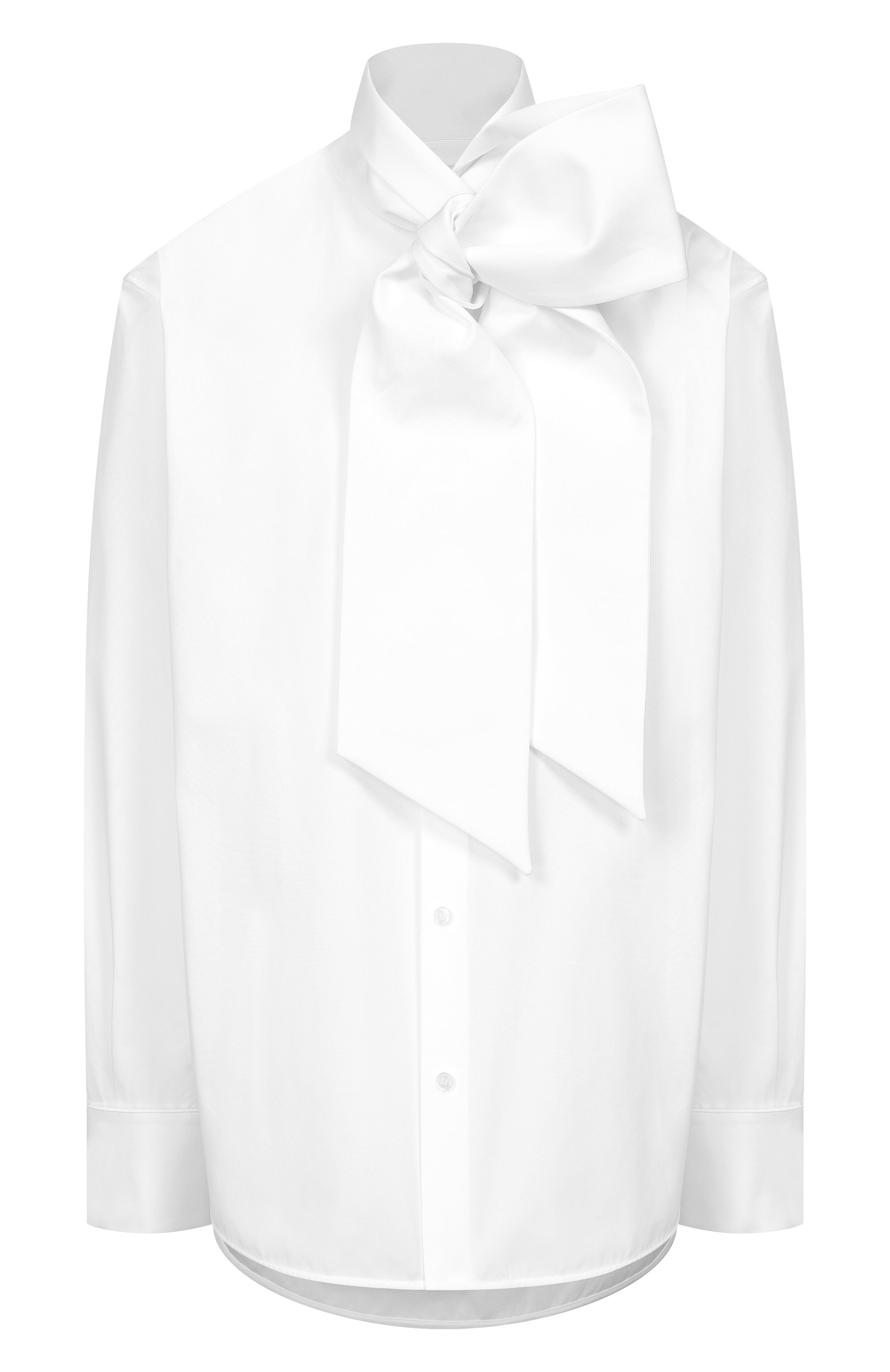 Хлопковая рубашка SAINT LAURENT, арт. 865302/Y1H48, фото 1