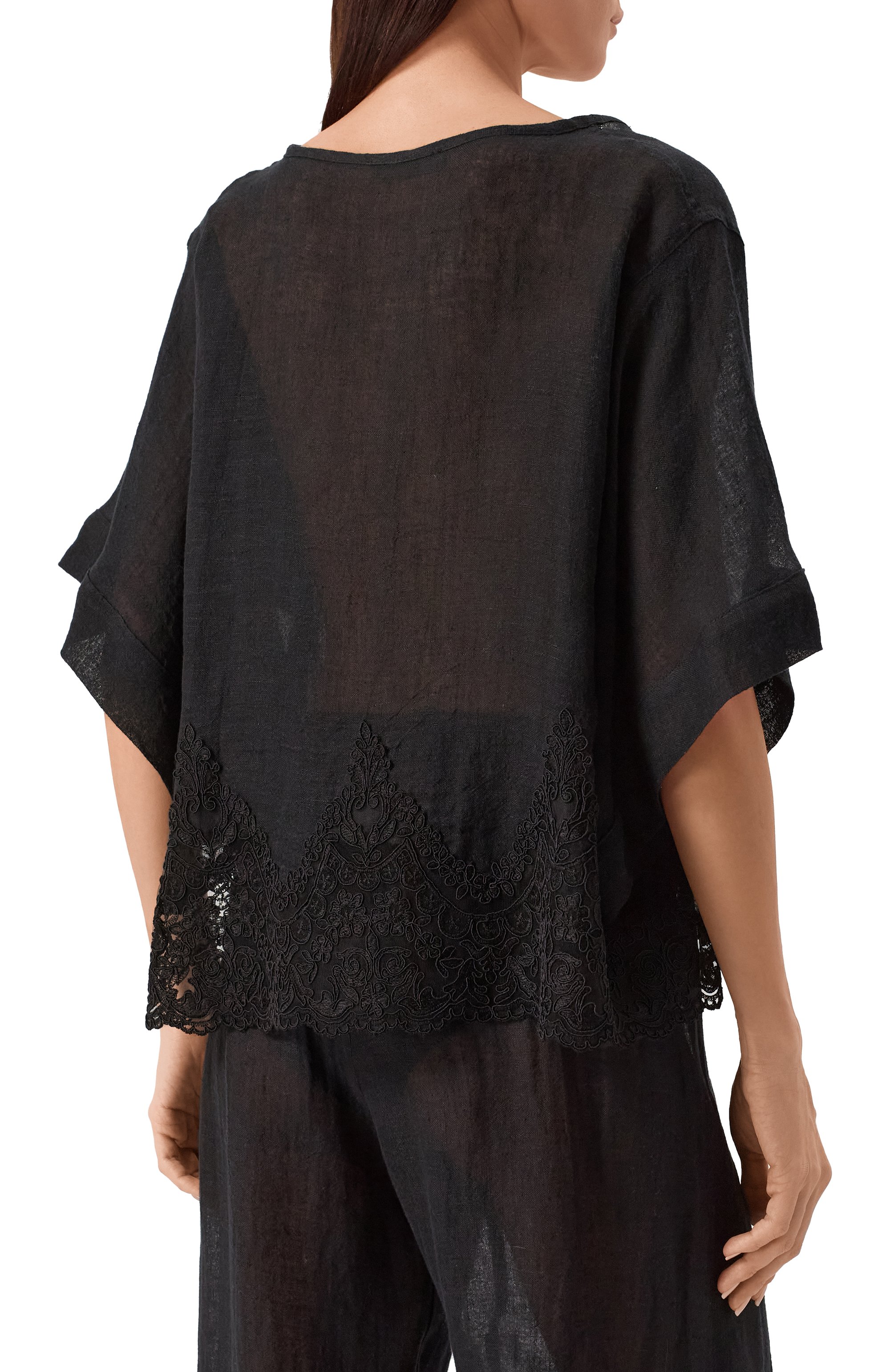 Топ изо льна и вискозы MAURIZIO, арт. W08462179, фото 4