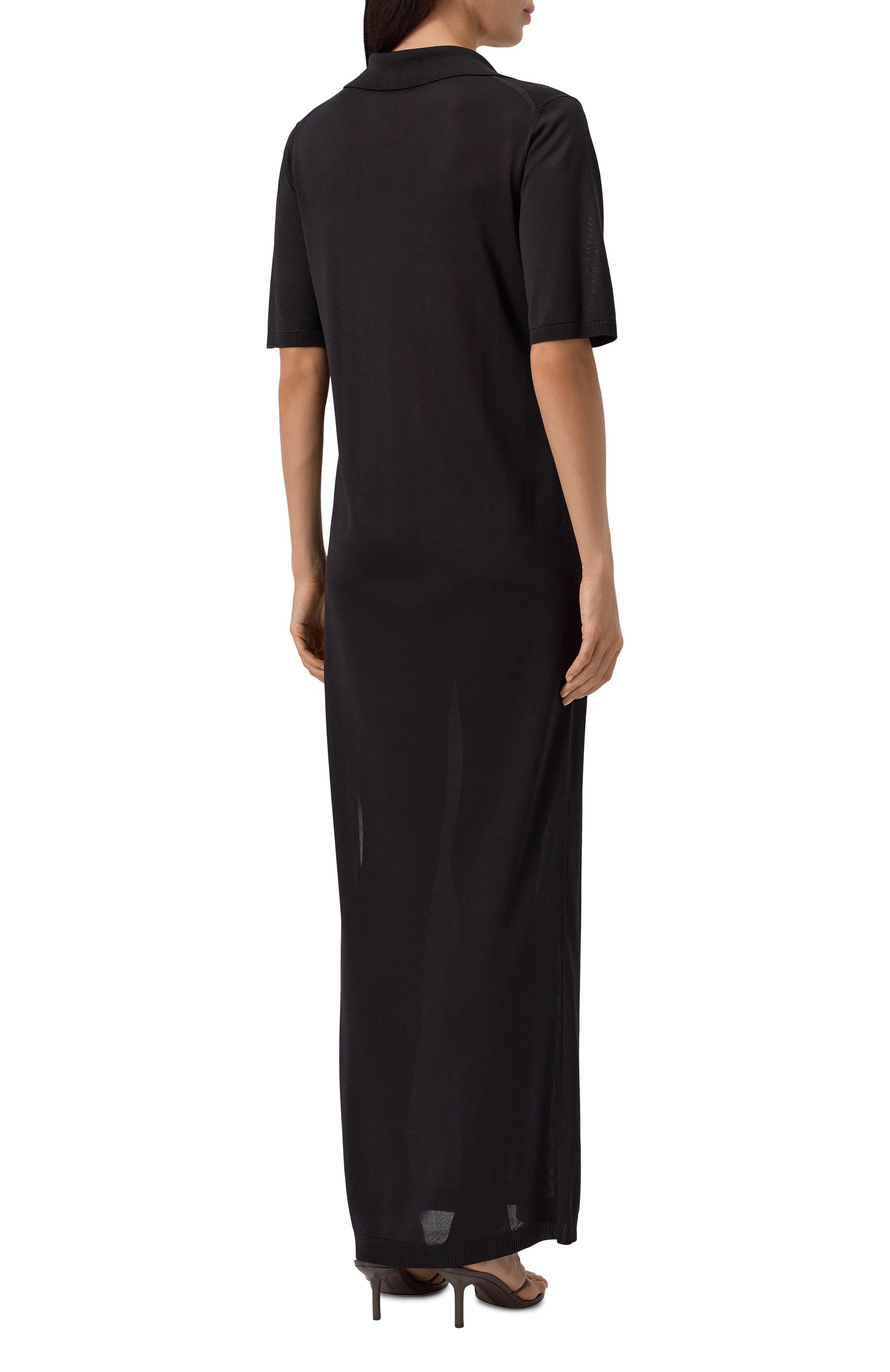 Шелковое платье MVST черного цвета по цене 218500 руб., арт. AH16/7669, фото 4 Шелковое платье MVST, арт. AH16/7669, фото 4