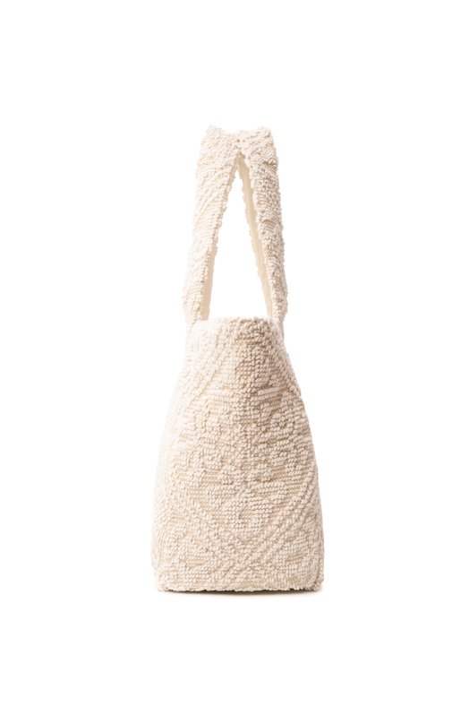Сумка-тоут Tufting MC2 Saint Barth STBA TUFTING BAG/01274H Кремовый  STBA TUFTING BAG/01274H Фото 4