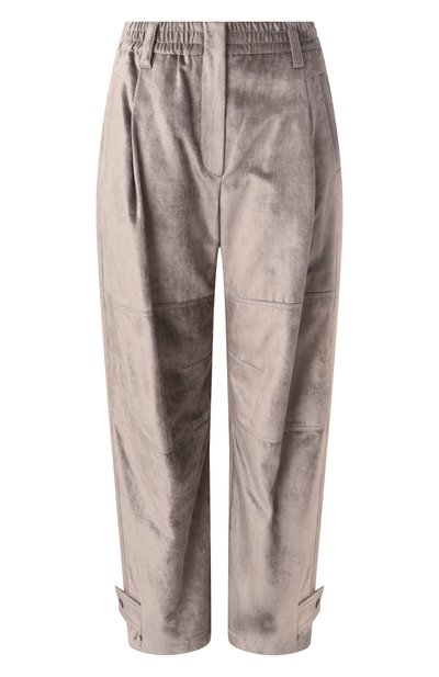 Женские бархатные брюки BRUNELLO CUCINELLI, арт. MD581P8808