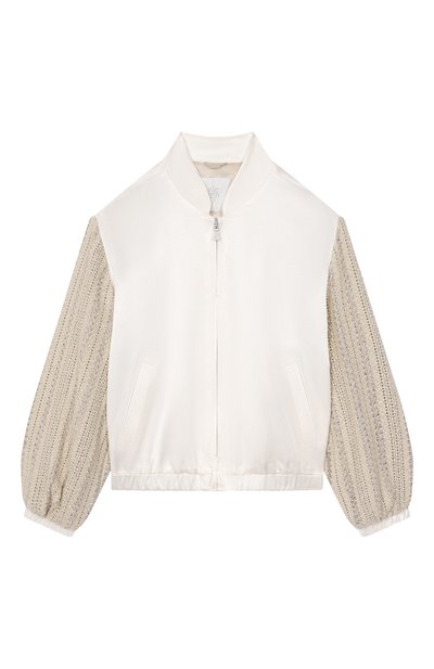 Бомбер из вискозы ELEVENTY, арт. EY2A67/S0245