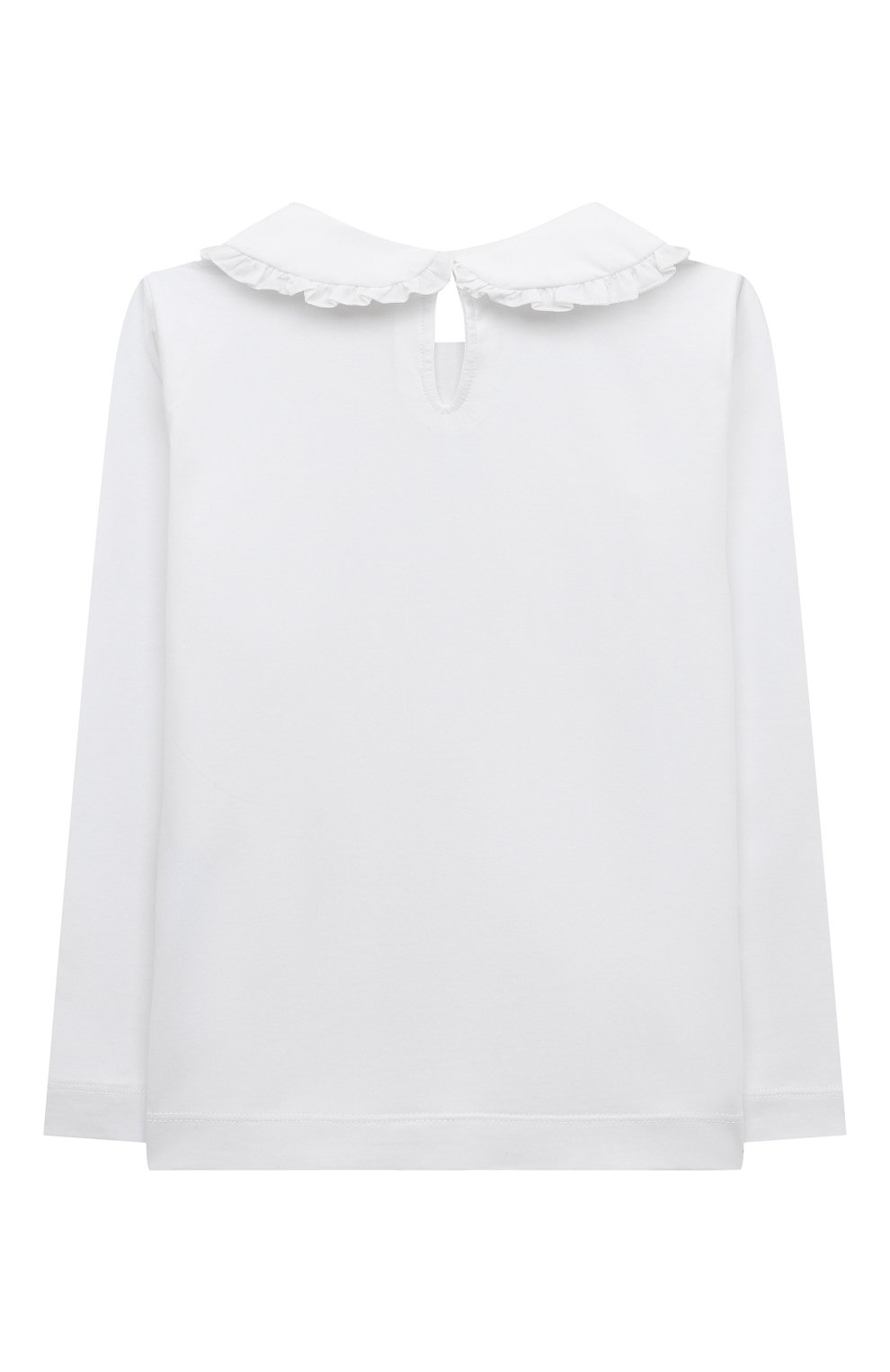 Хлопковый лонгслив MONNALISA, арт. 180TSH, фото 2