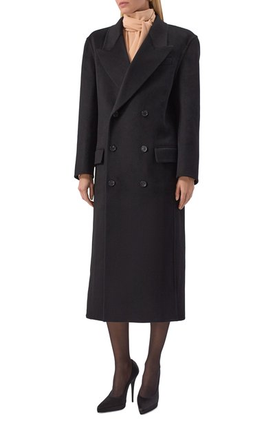 Кашемировое пальто SAINT LAURENT, арт. 835064/Y3J46, фото 3