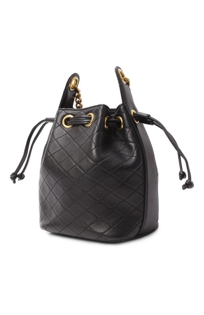 Сумка cassandre SAINT LAURENT черного цвета по цене 299500 руб., арт. 840886/1EL07, фото 4 Сумка cassandre SAINT LAURENT, арт. 840886/1EL07, фото 4