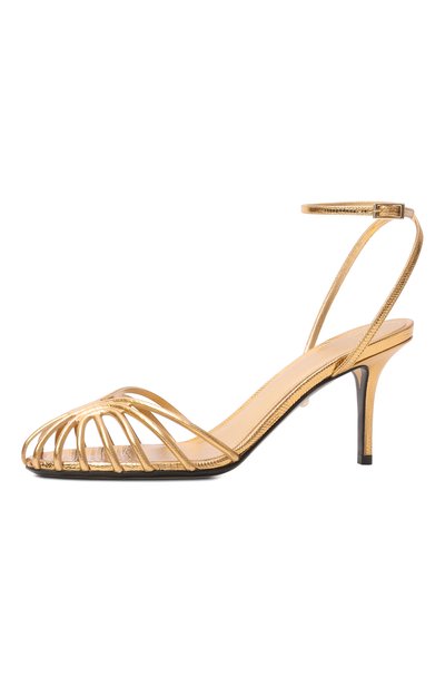 Кожаные босоножки blake 75 ALEVI MILANO, арт. L26SC002.N.1309G03/LIZARD, фото 4