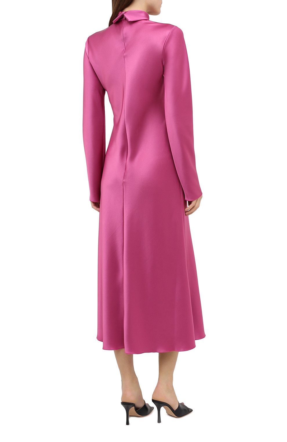 Платье NANUSHKA, арт. ASHLEE_PINK_SLIP SATIN, фото 4