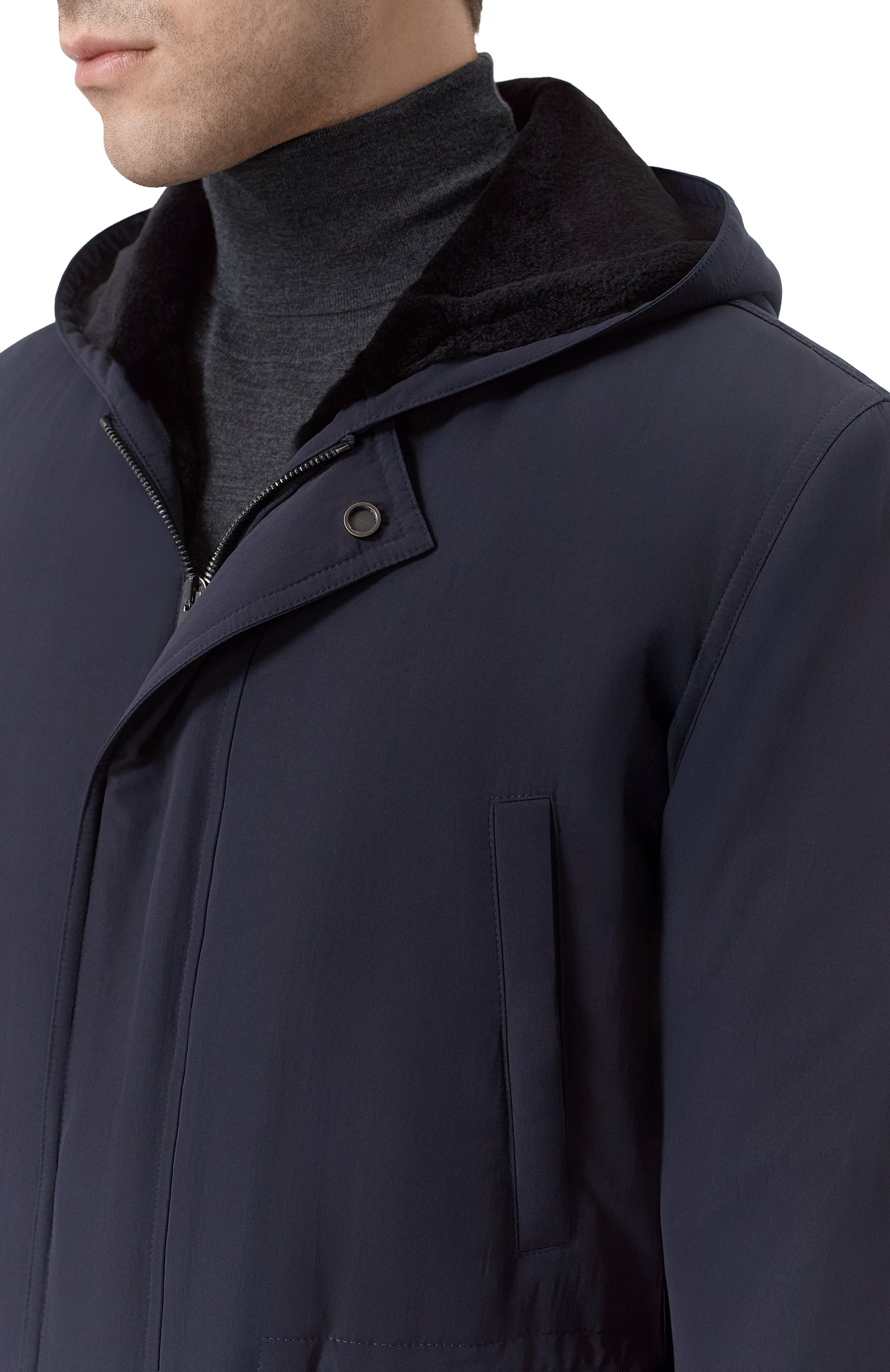 Пуховая парка с подкладкой из норки MVST, арт. FTEKB-ES4000-2V/GR1703, фото 5