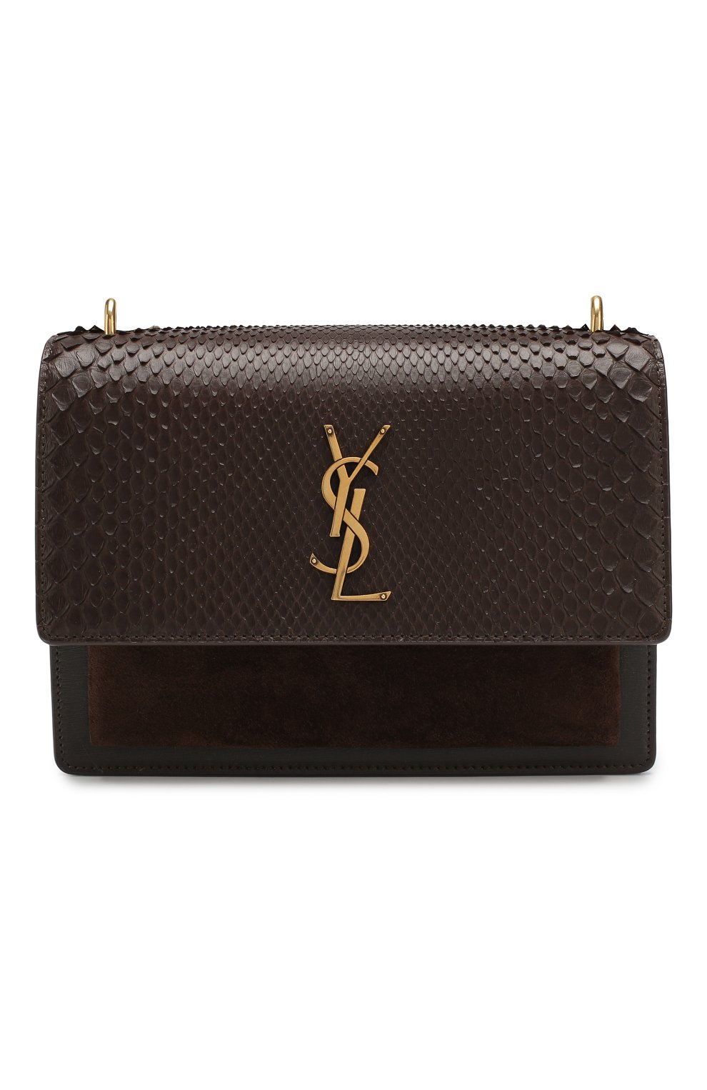 Сумка sunset medium из кожи питона SAINT LAURENT, арт. 442906/LFQQW/PBIV, фото 1