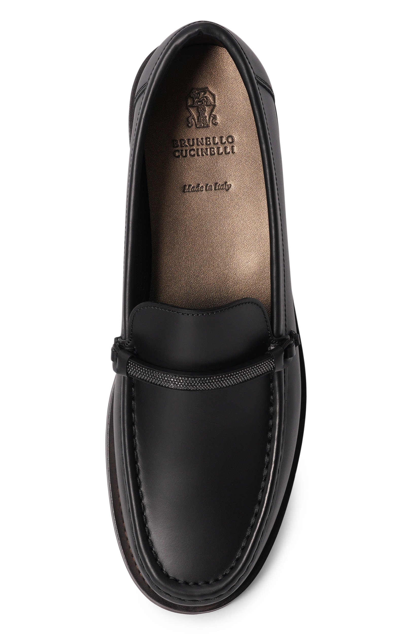 Кожаные пенни-лоферы BRUNELLO CUCINELLI, арт. MZMGG3314P, фото 6