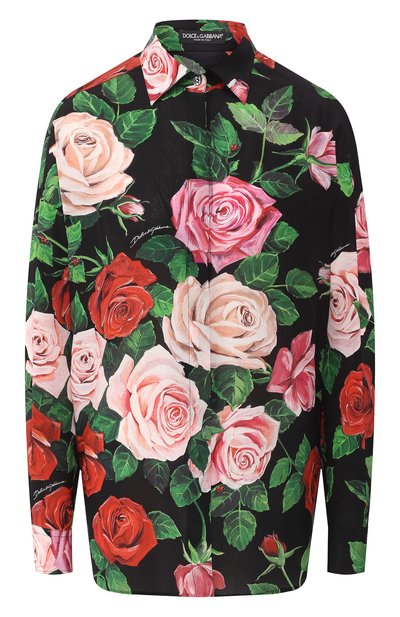 Женская шелковая рубашка DOLCE & GABBANA, арт. F5K06T/HS103