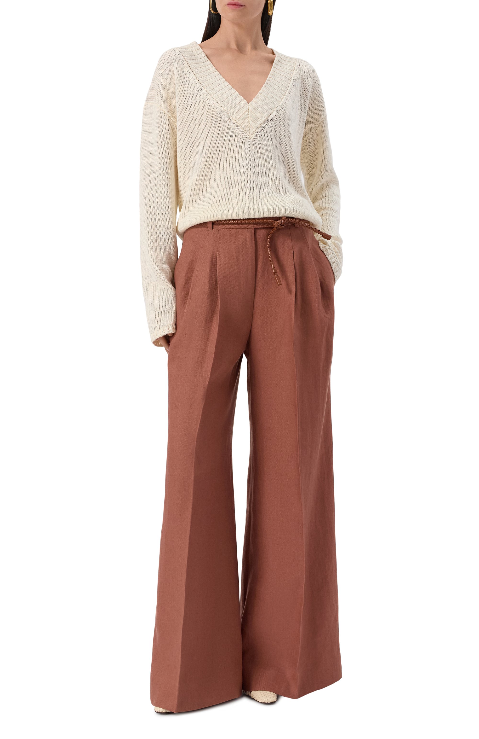 Пуловер изо льна и шелка MVST, арт. WS61-279-01MU, фото 2