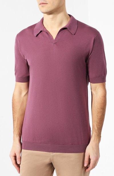 Хлопковое поло JOHN SMEDLEY, арт. N0AH, фото 3