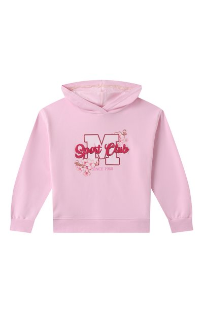 Хлопковое худи MONNALISA, арт. 19E600RU