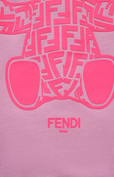 Хлопковое платье FENDI, арт. JFB625/5V0/8A-12+, фото 3