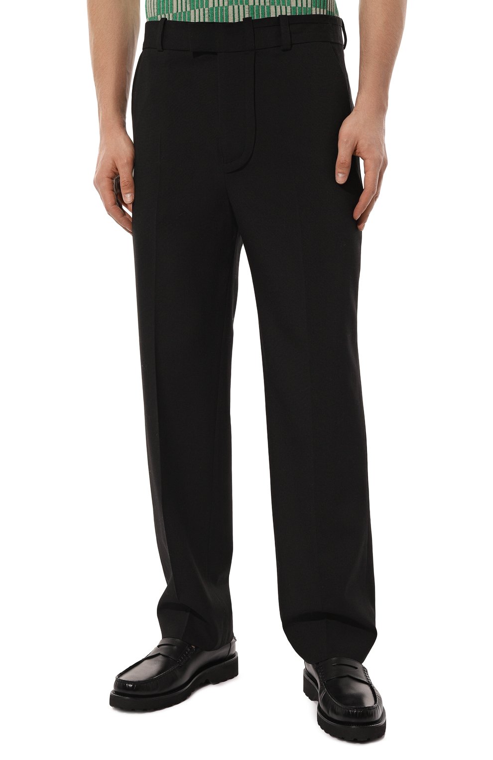 Шерстяные брюки JACQUEMUS, арт. 22H225PA012/1075BLACK, фото 3