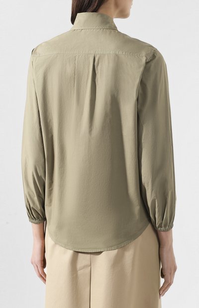 Хлопковая рубашка ERIKA CAVALLINI, арт. S0/P/P0SJ24, фото 4