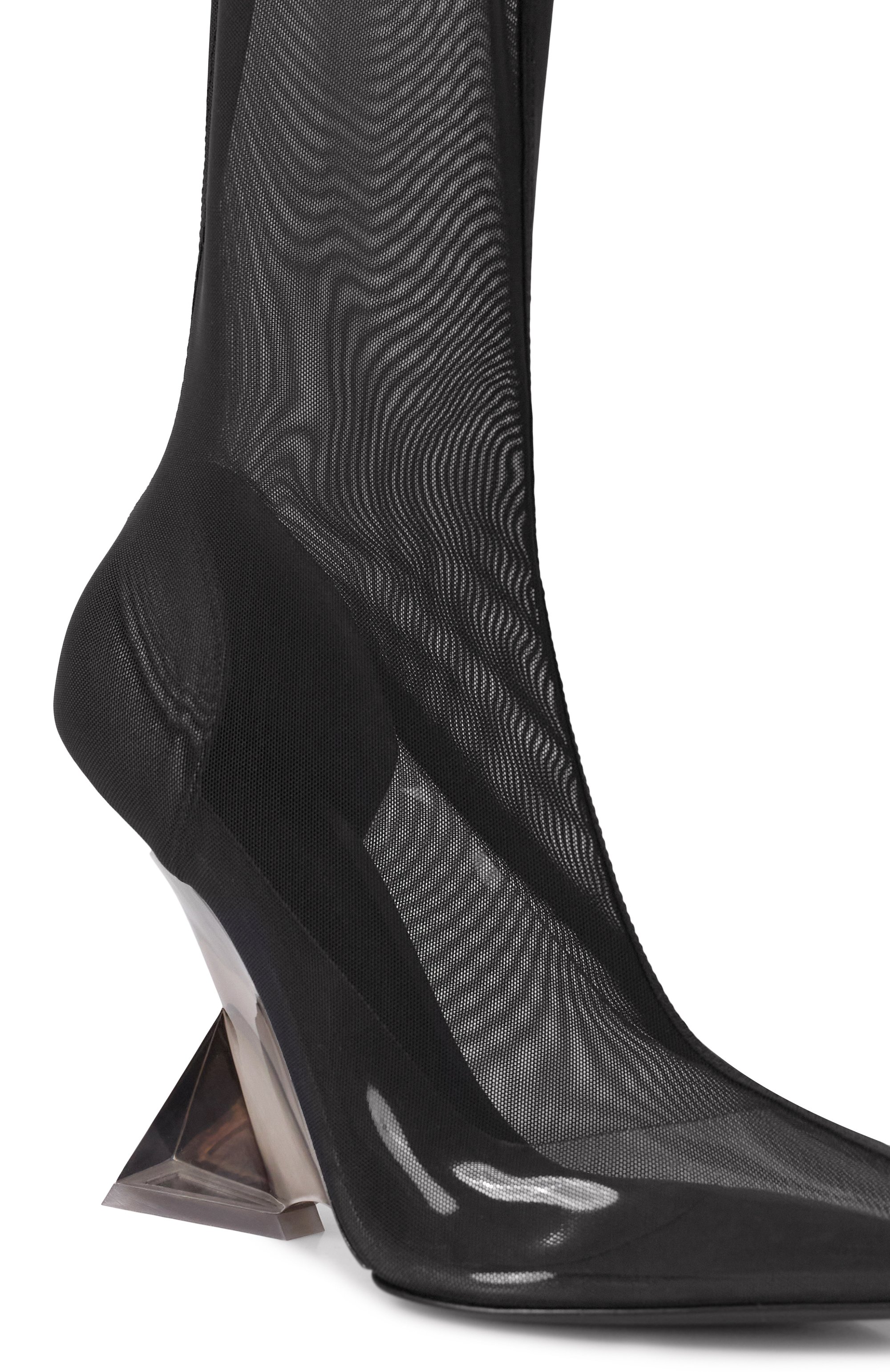 Текстильные ботфорты cheopissima 105 THE ATTICO, арт. 246WSH00802/PAA066PH, фото 7