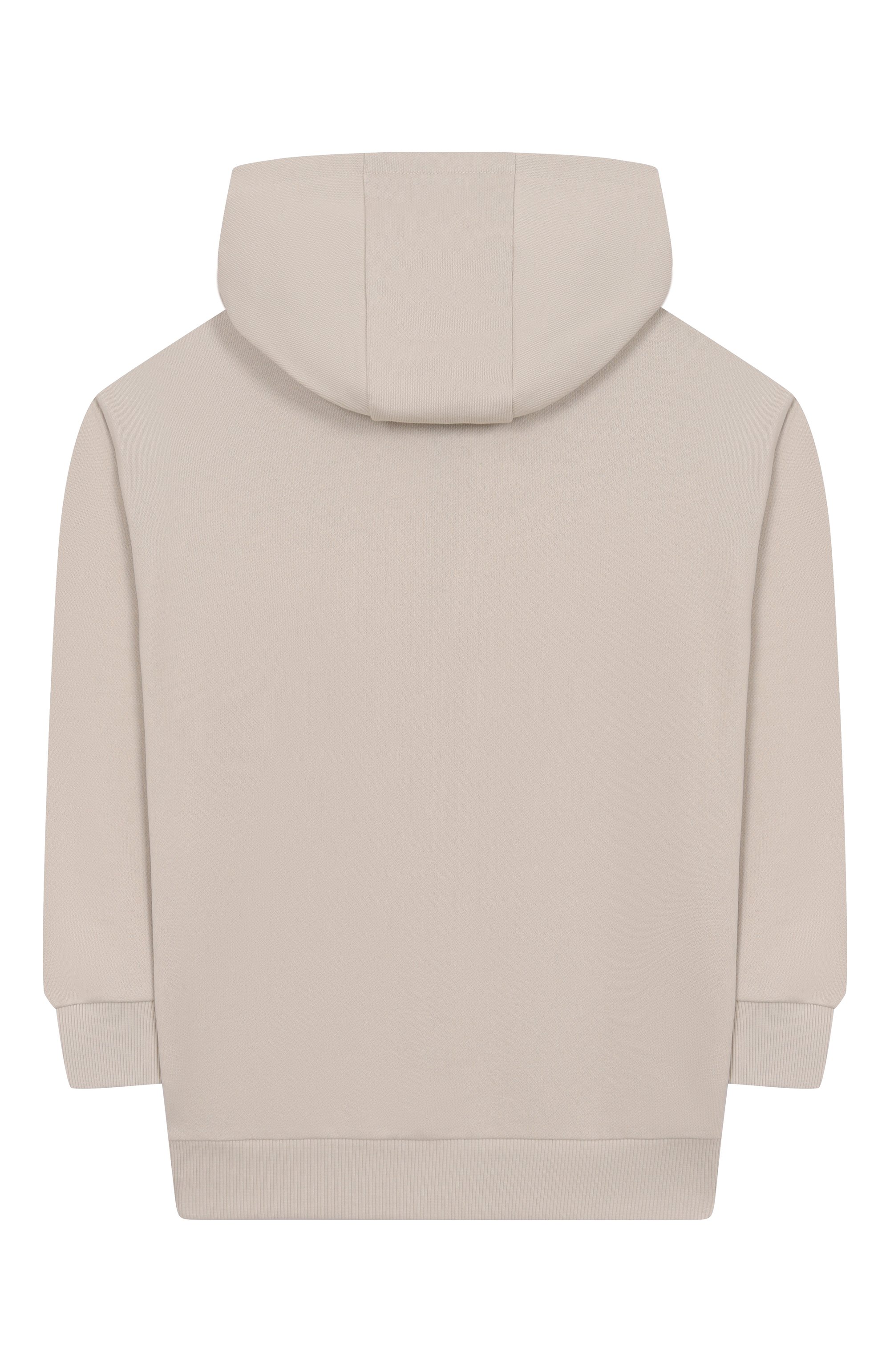 Хлопковая толстовка BALMAIN светло-серого цвета по цене 33800 руб., арт. BX4P50, фото 2 Хлопковая толстовка BALMAIN, арт. BX4P50, фото 2